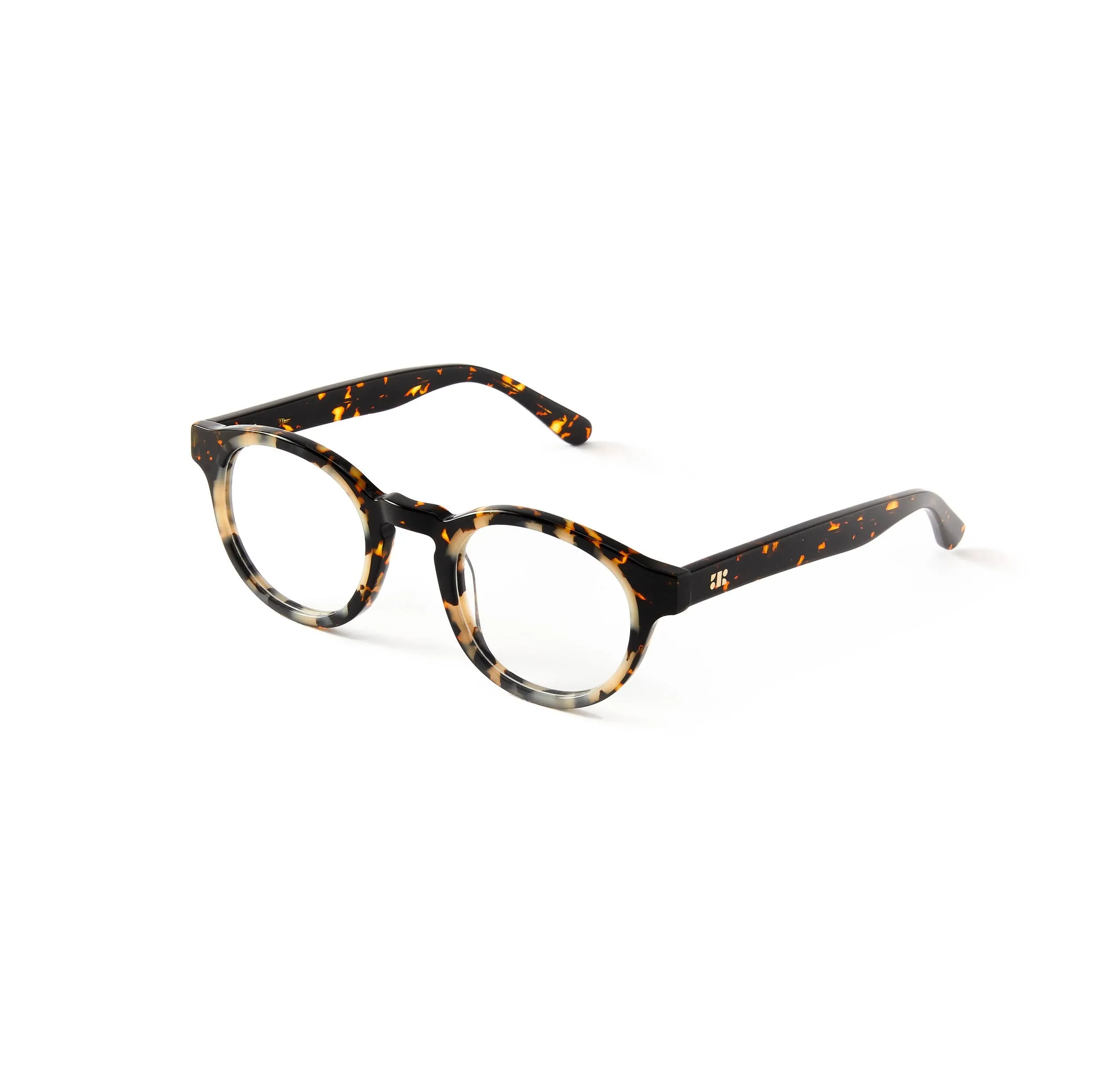 Alexis Blue Light Tortoise & Grey Marble