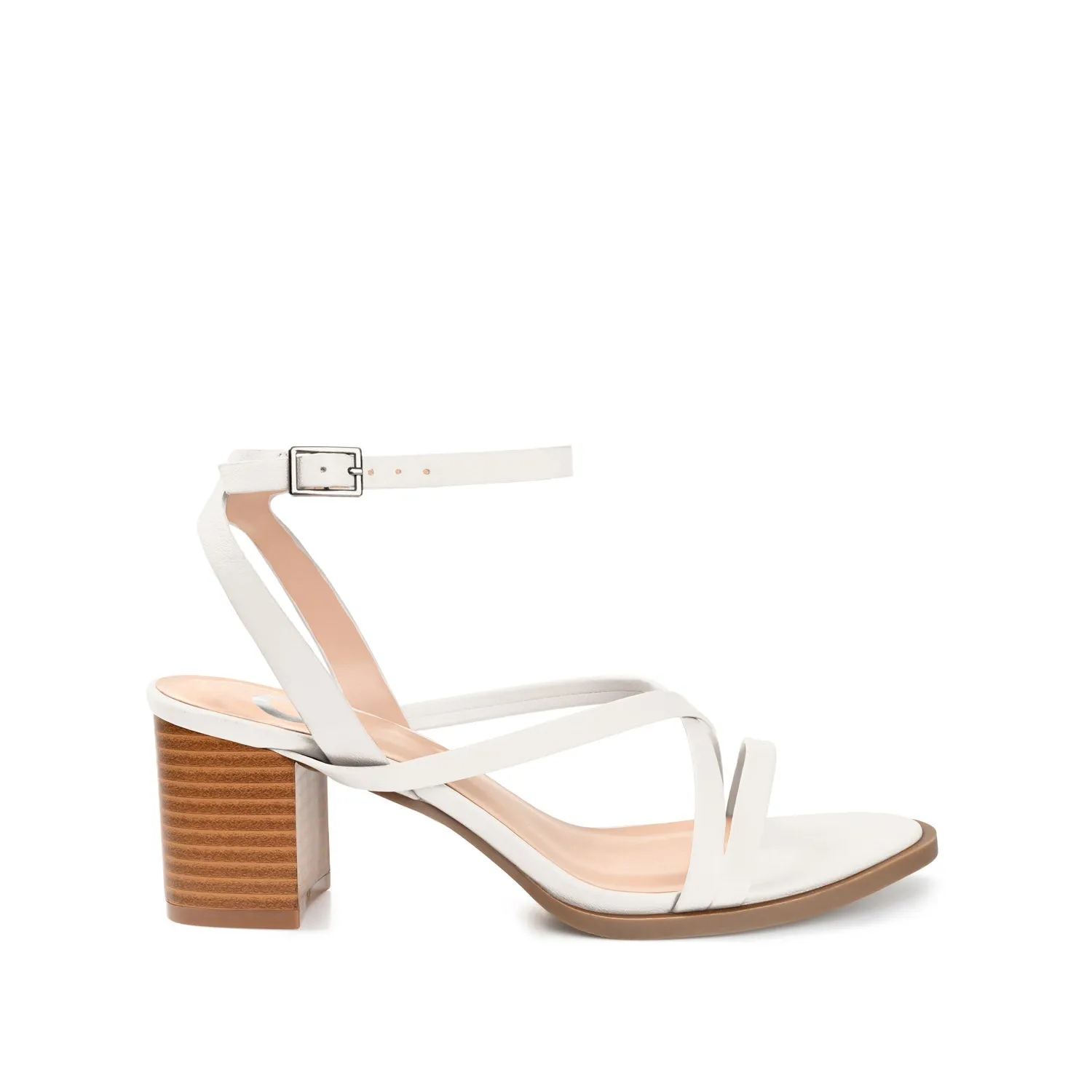 ANIKAH STRAPPY SANDALS IN FAUX LEATHER
