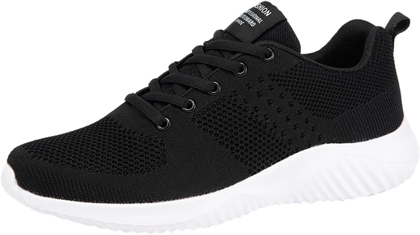 Athletic Walking Shoes for Men Lightweight Tennis Shoes Non Slip Running Shoes Comfortable Breathable Sneakers