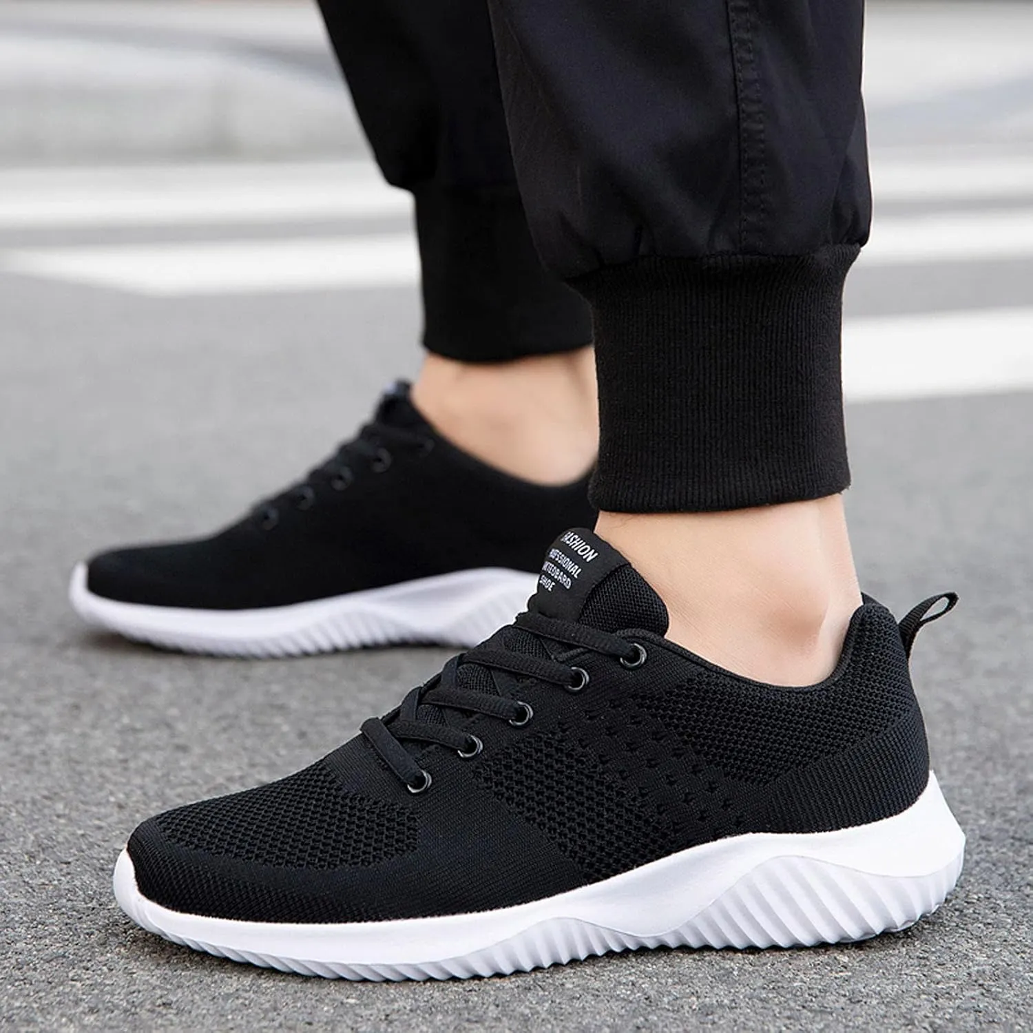 Athletic Walking Shoes for Men Lightweight Tennis Shoes Non Slip Running Shoes Comfortable Breathable Sneakers
