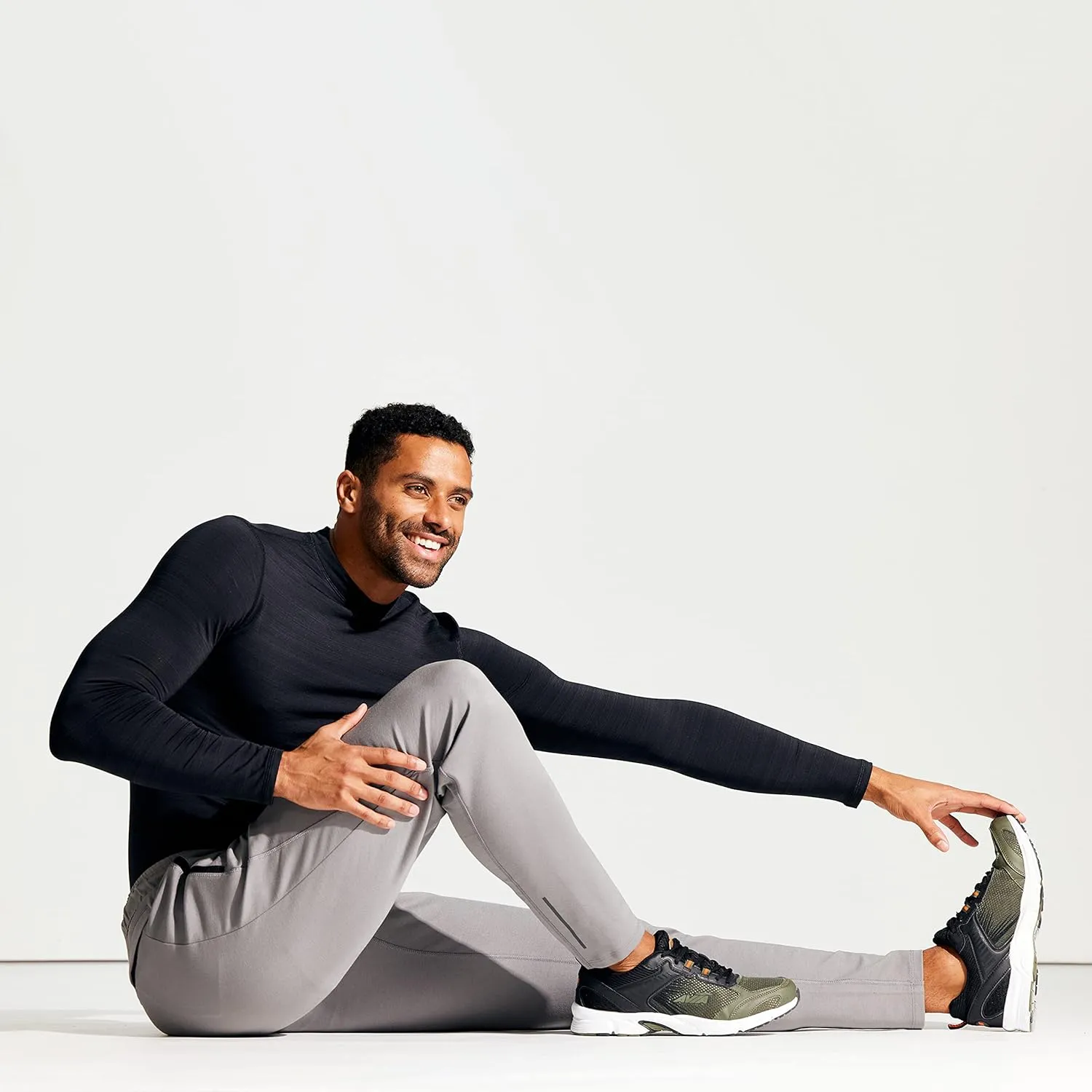 Avia Forte 2.0 Mens Running Shoes, Lightweight Trail or Running Athletic Sneakers for Men - Green, Black or Grey