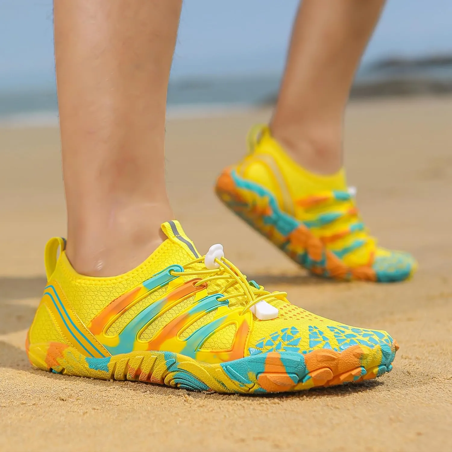 Barefoot Shoes for Women Hiking Footwear Healthy & Non-Slip Barefoot Shoe Wide Toe Box, Zero Drop, Water Resistant, Lightweight Breathable Grounded Footwear for Walking Running Hiking Workout Sneakers