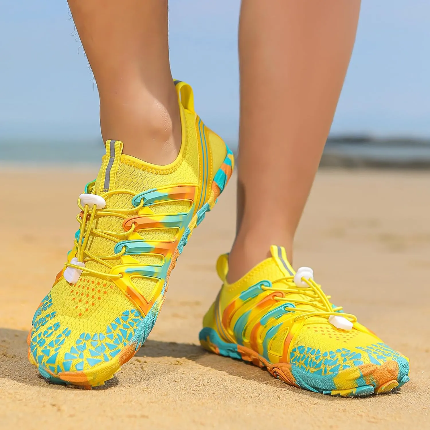 Barefoot Shoes for Women Hiking Footwear Healthy & Non-Slip Barefoot Shoe Wide Toe Box, Zero Drop, Water Resistant, Lightweight Breathable Grounded Footwear for Walking Running Hiking Workout Sneakers