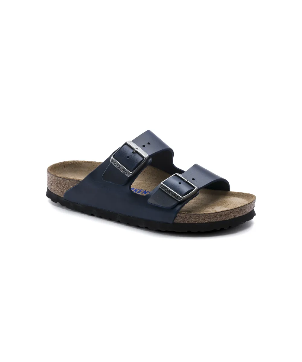 BIRKENSTOCK ARIZONA SOFT BEDDING REGULAR IN BLUE