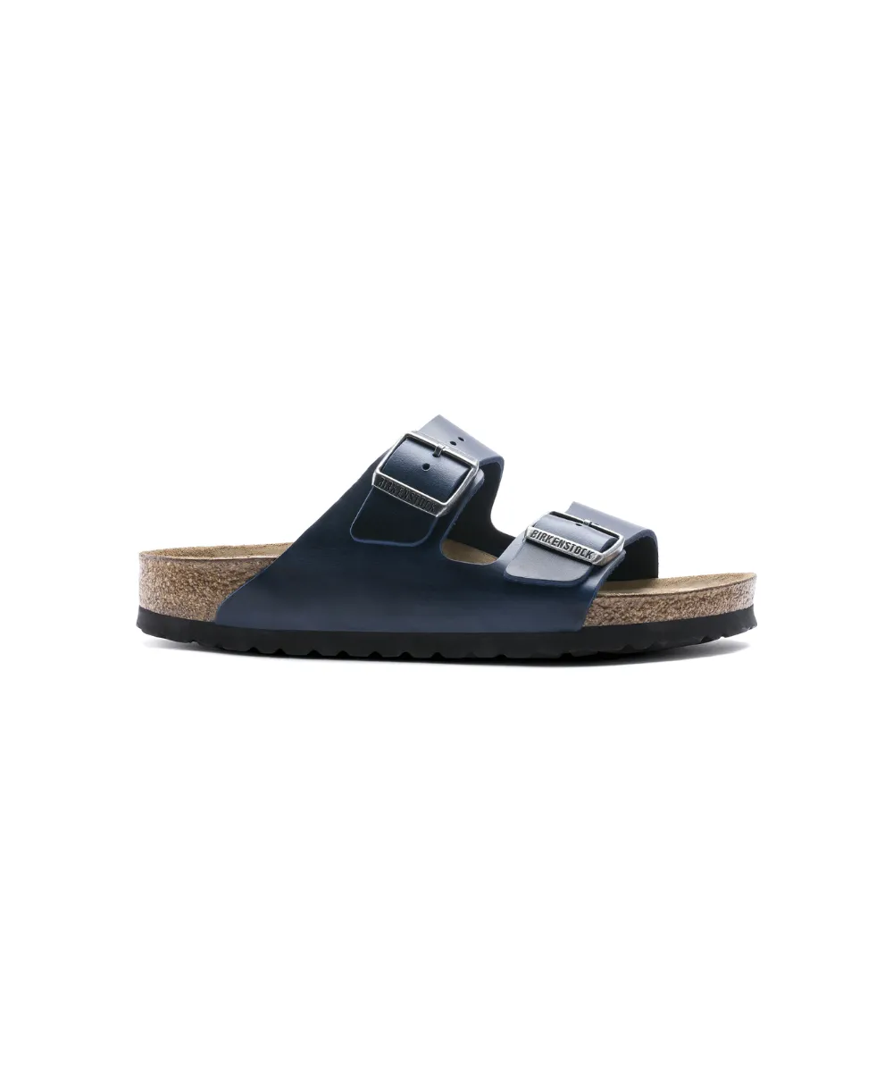 BIRKENSTOCK ARIZONA SOFT BEDDING REGULAR IN BLUE