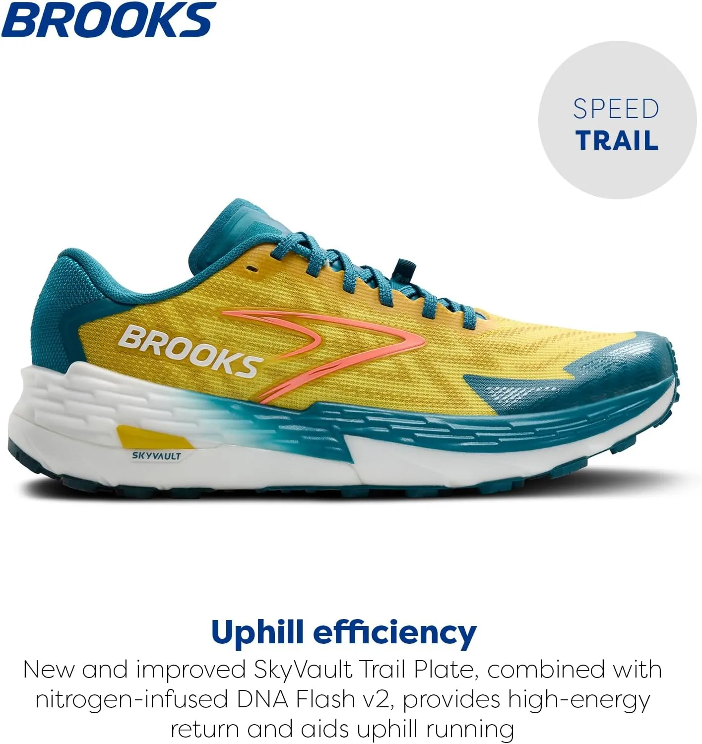 Brooks Men's Catamount 4 Speed Trail Running Shoe