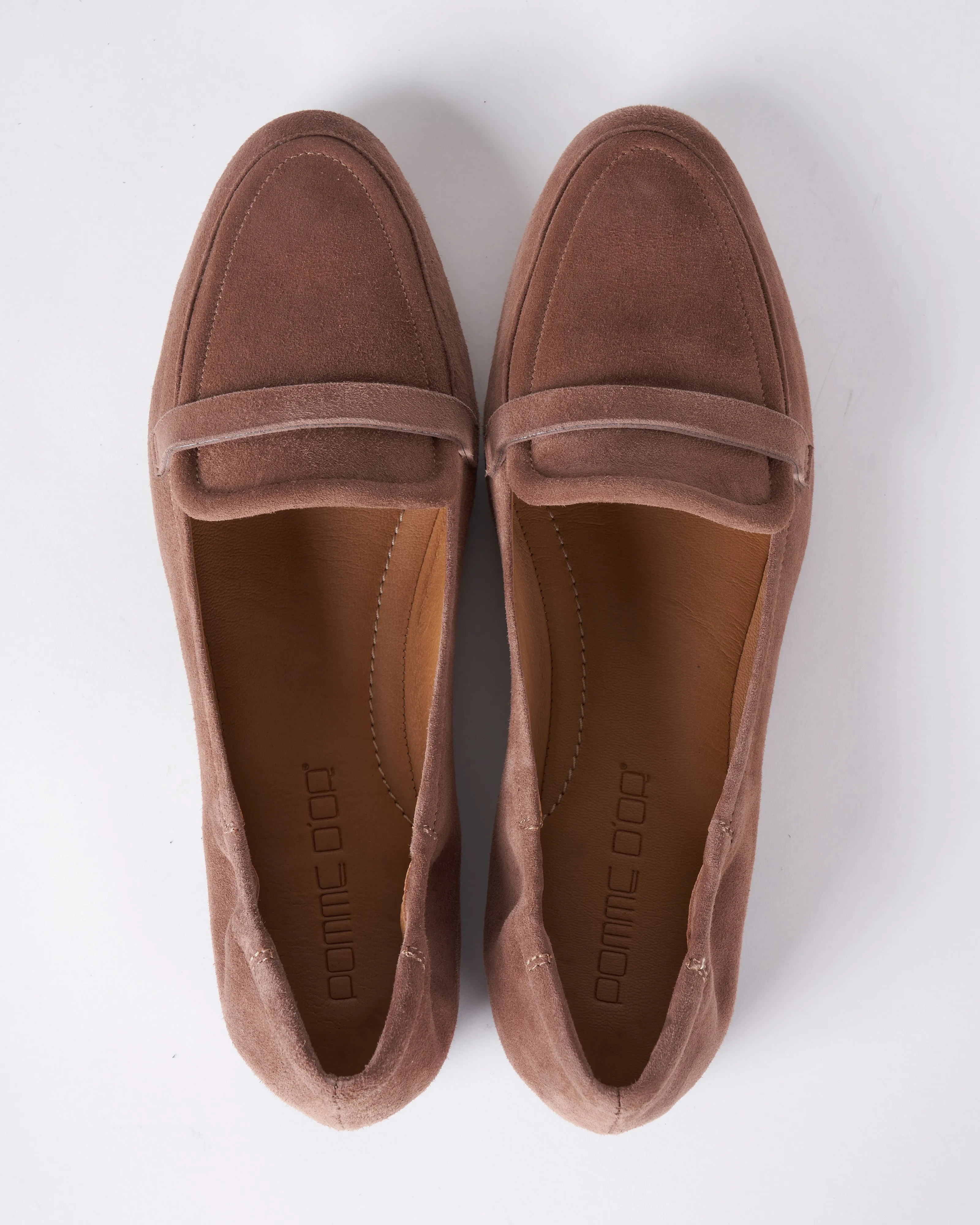 camoscio new camel flat loafer - camoscio new camel