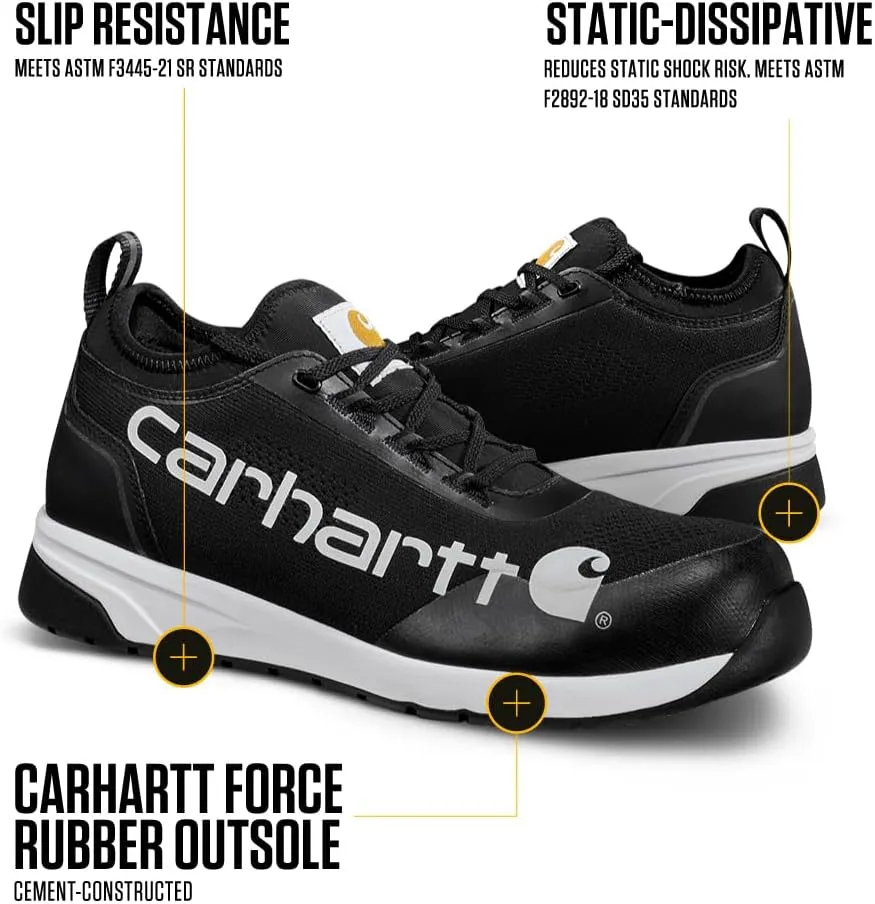 Carhartt Men's Force 3-Inch SD Soft Toe Work Sneaker