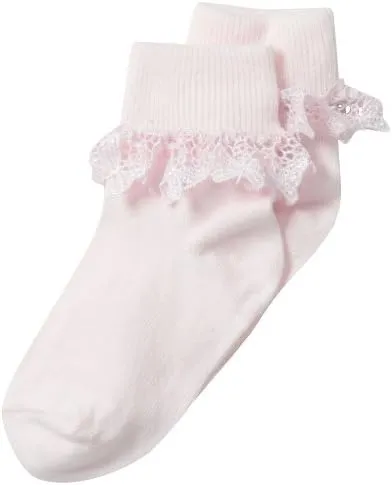 Country Kids Baby-Girls Newborn Butterfly Lace Sock