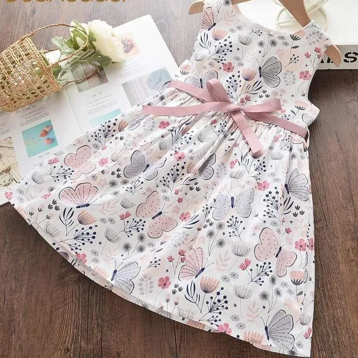 Girl Butterfly Dress