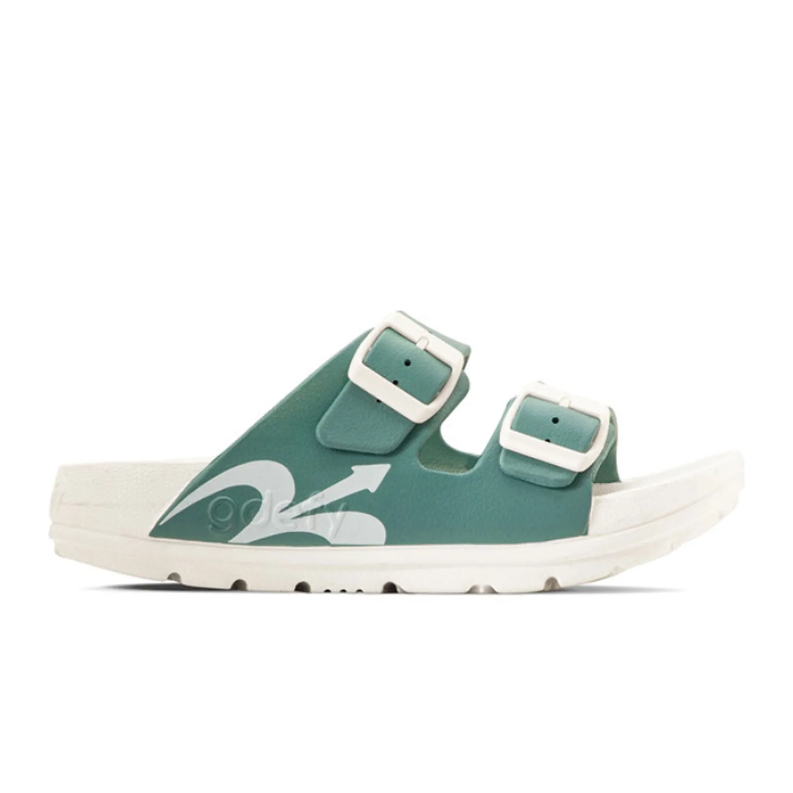 Gravity Defyer UpBov Slide Sandal (Women) - Blue/White