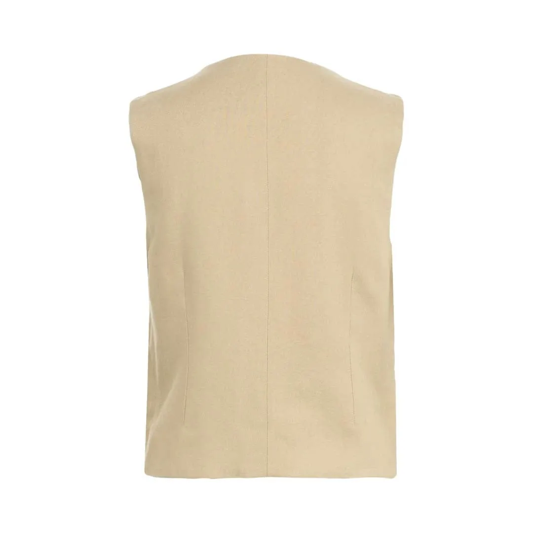 HERSKIND Double up vest - beige