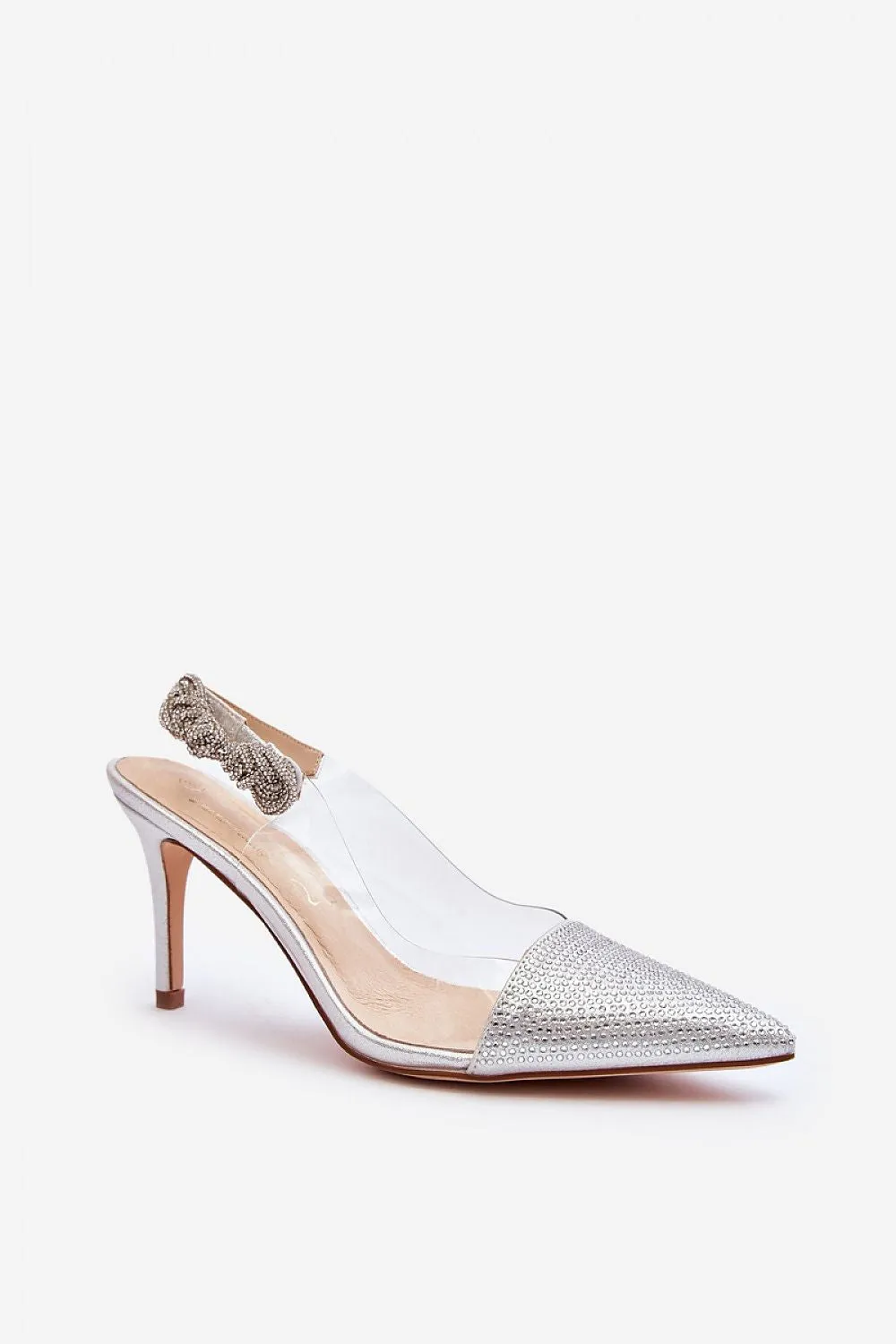 High heels model Step in style