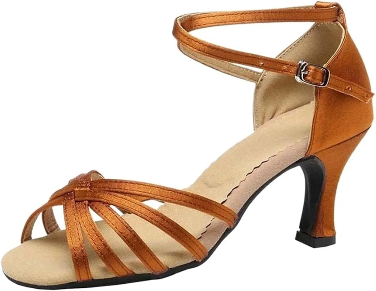 High Heels Women's Latin Dance Shoes High Heeled Sandals for Salsa, Tango, and Party Dancing