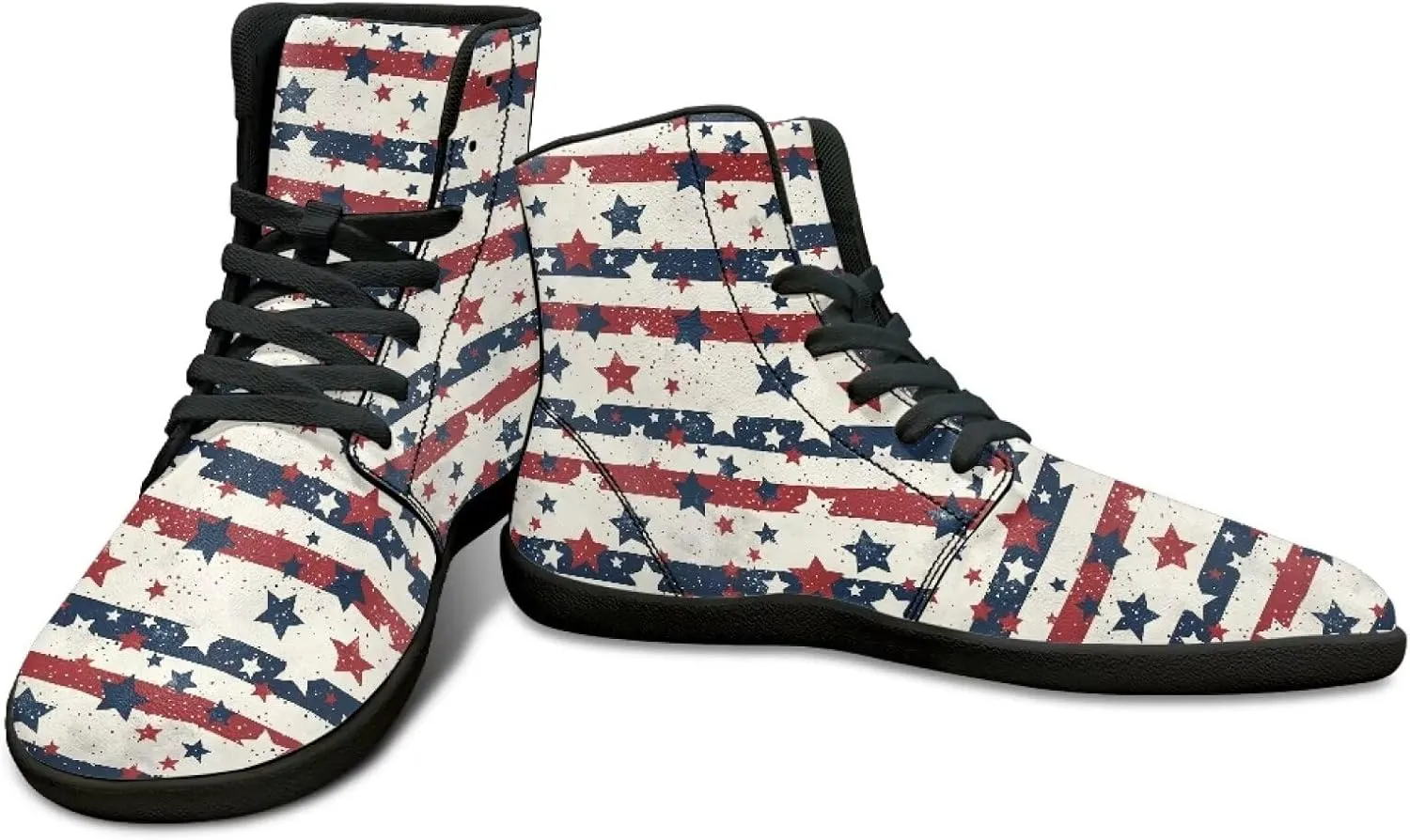 High Top Sneakers Women's Minimalist Barefoot Shoes | Zero Drop Sole | Wide Width Fashion Sneaker Size 36-48