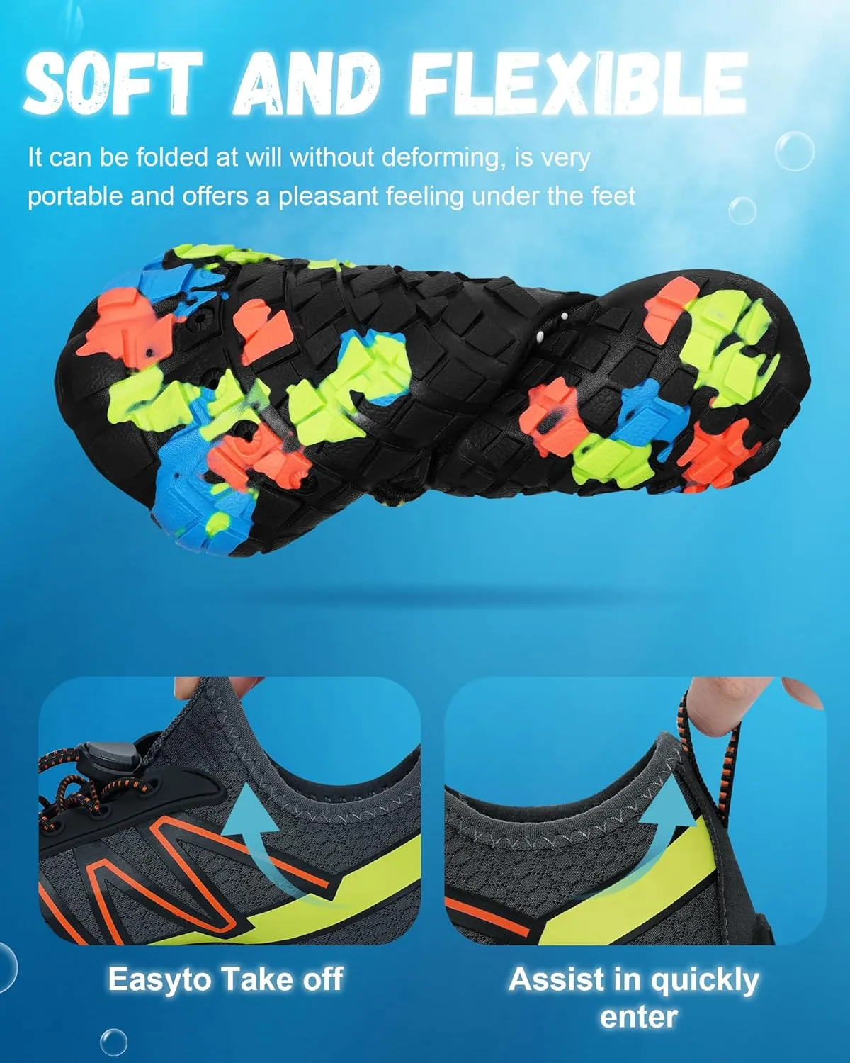 Hike Barefoot Shoes Women Men,Wide Toe Water Shoes 2025 New Breathable Grounded Footwear Non-Slip Fashion Hiking Shoe for Walking Swim Pool Beach Outdoor Water Sports