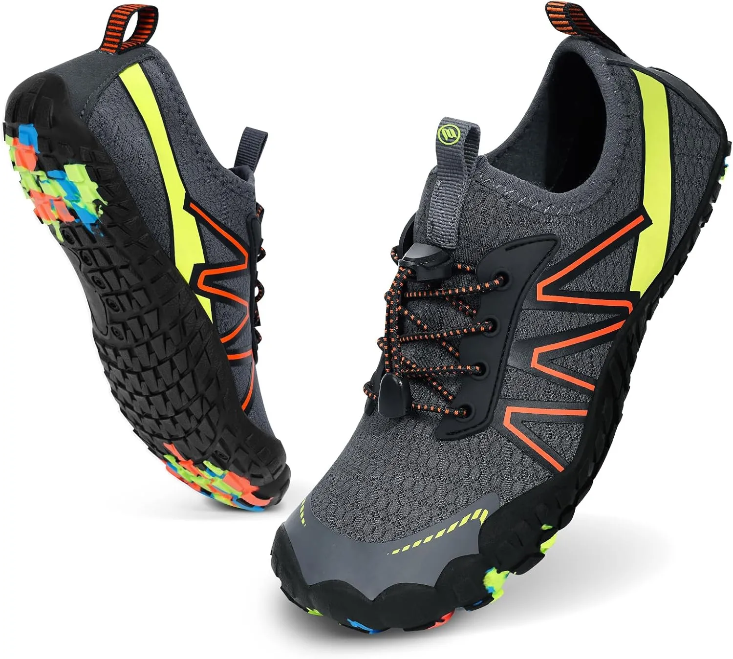 Hike Barefoot Shoes Women Men,Wide Toe Water Shoes 2025 New Breathable Grounded Footwear Non-Slip Fashion Hiking Shoe for Walking Swim Pool Beach Outdoor Water Sports