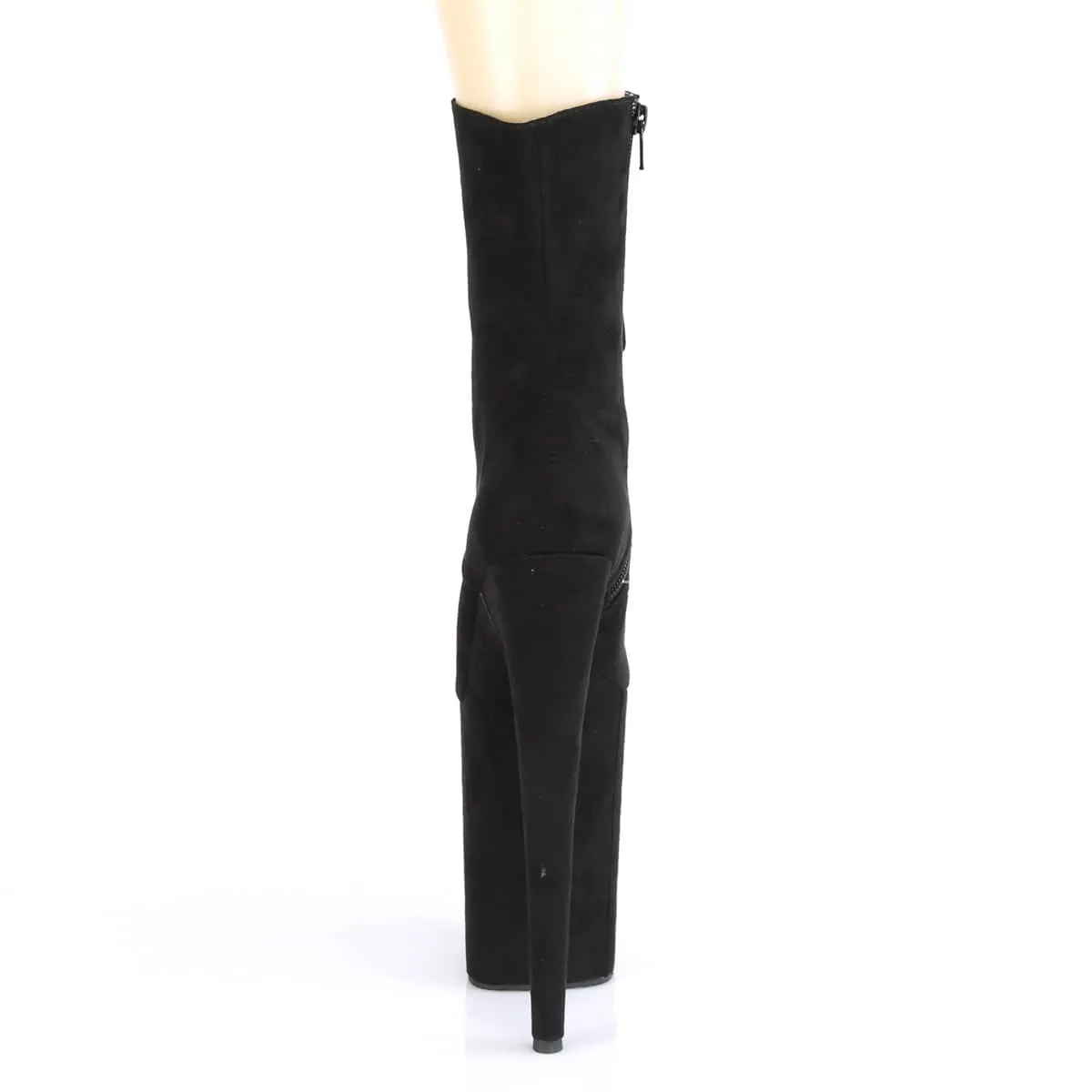INFINITY-1020FS Black Calf High Boots
