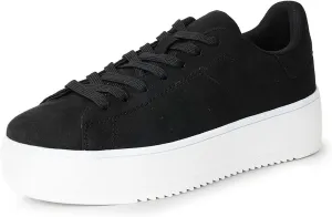 J. Adams Hero Platform Sneakers for Women - Casual Lace Up Fashion Tennis Shoes