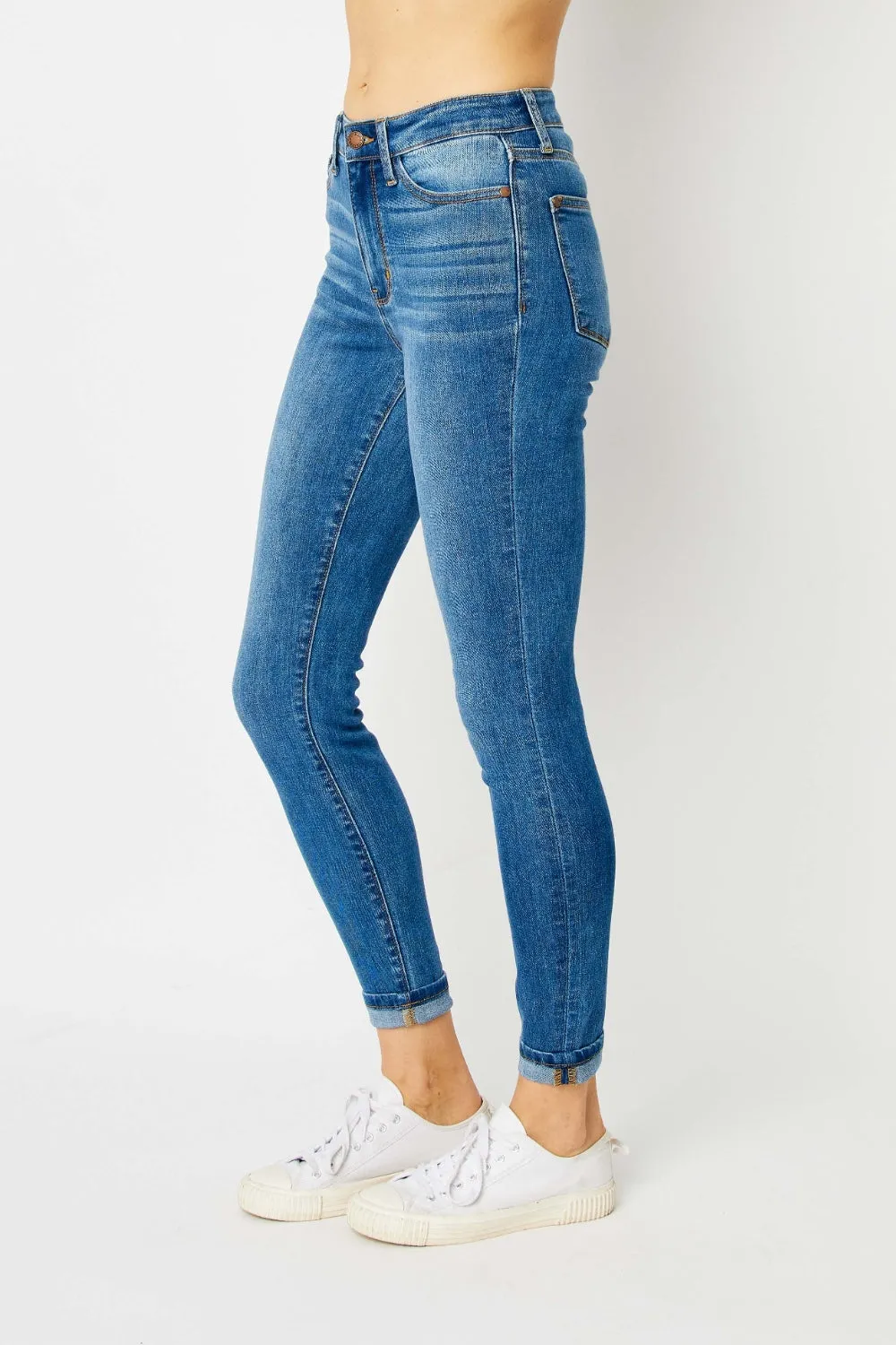 Judy Blue Back to Basic Tummy Control Skinny Jeans Style 82449