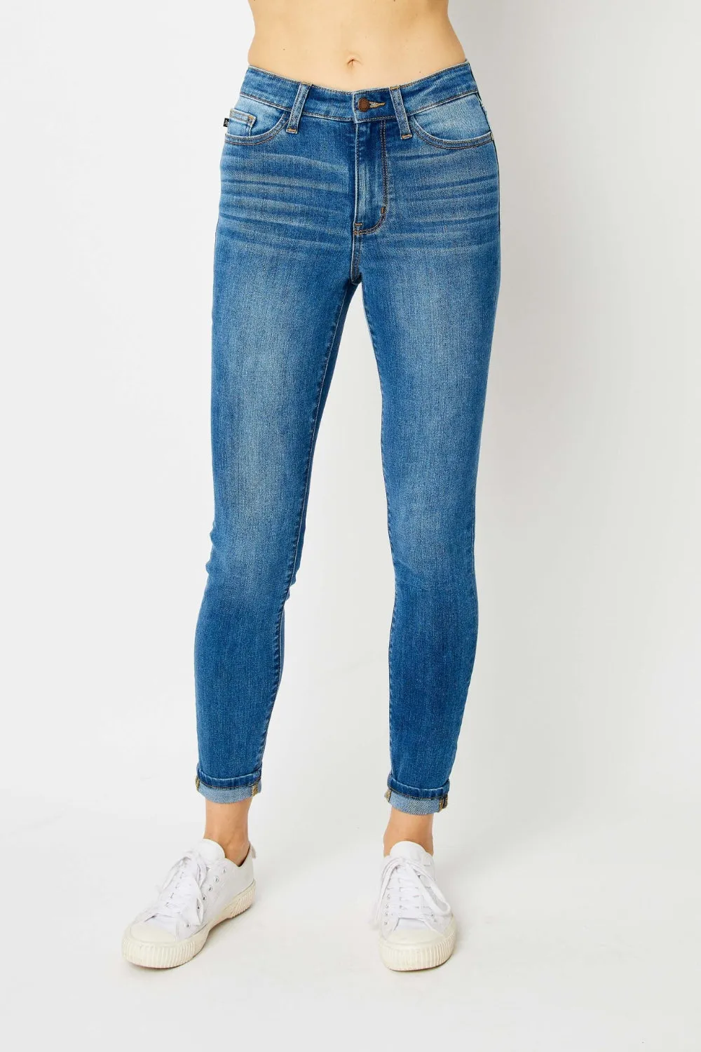 Judy Blue Back to Basic Tummy Control Skinny Jeans Style 82449