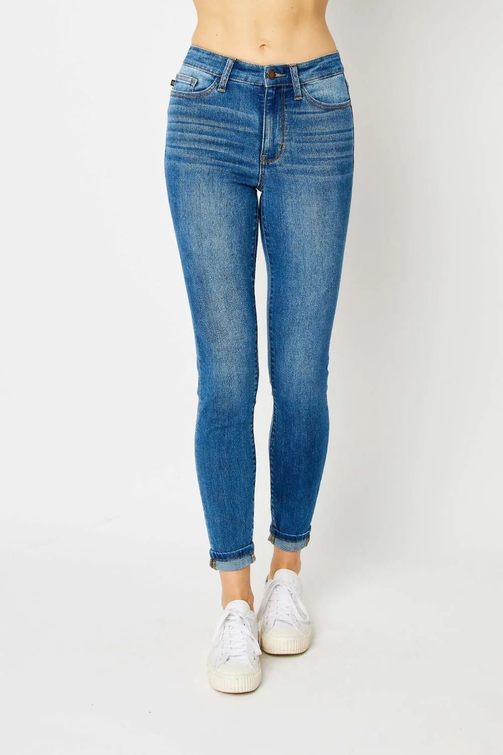 Judy Blue Back to Basic Tummy Control Skinny Jeans Style 82449
