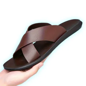 Liam Leather Sandals
