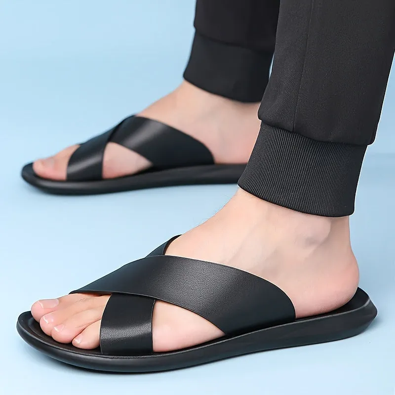 Liam Leather Sandals