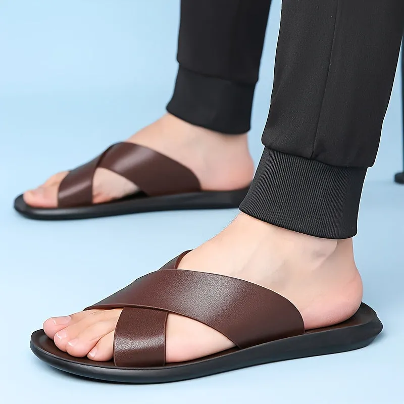 Liam Leather Sandals