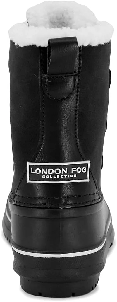 LONDON FOG Unisex Moorgate Cold Weather Warm Lined Snow Boot Toddler and Youth Sizes