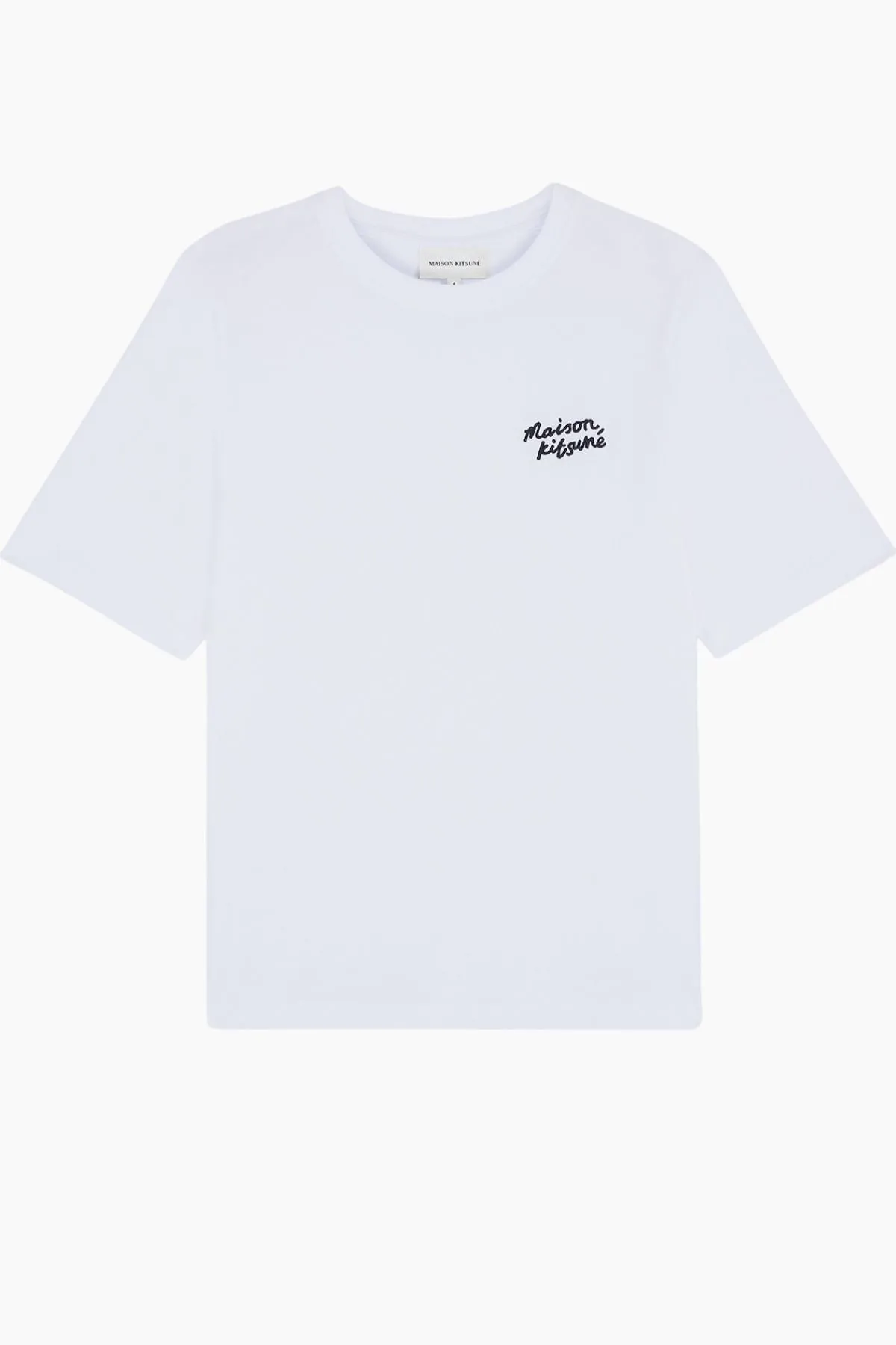 Maison Kitsuné Handwriting T-Shirt - White/ Black