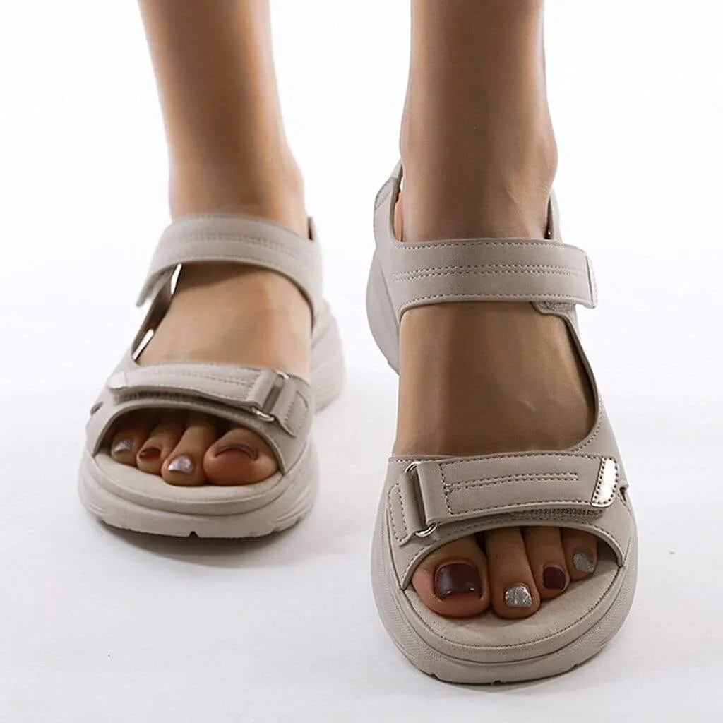 Mazels | Crista Stylish Non-Slip Sandals For Comfort