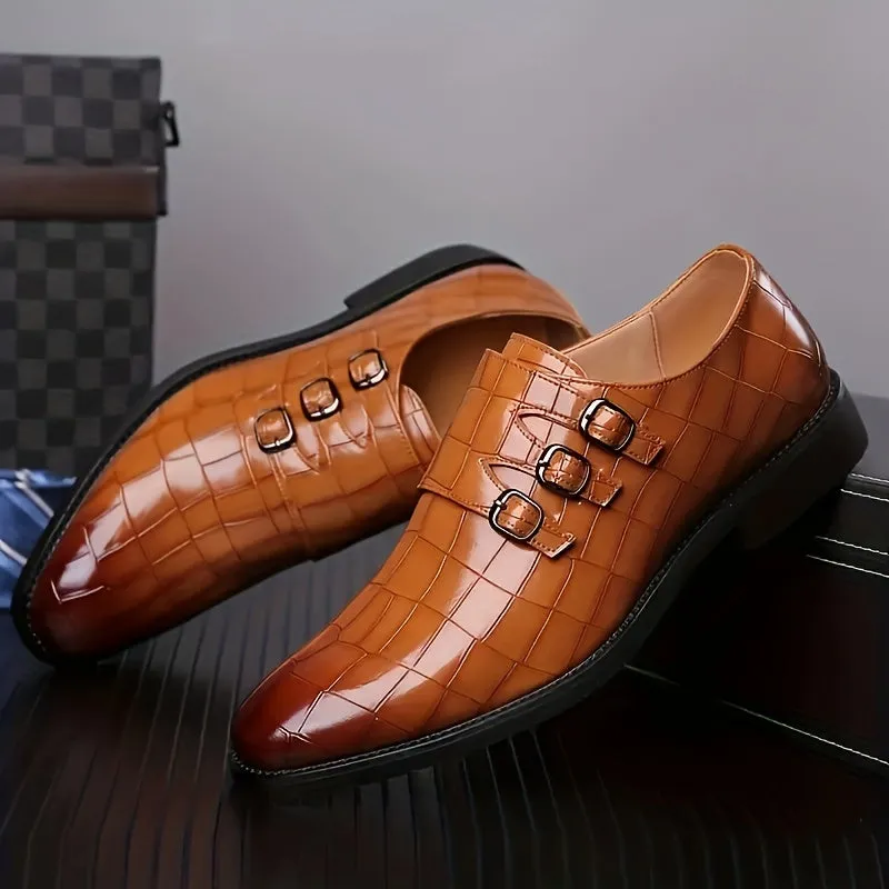 Men's Elegant Formal Shoes With PU Insole | Green Blue And Other Colors