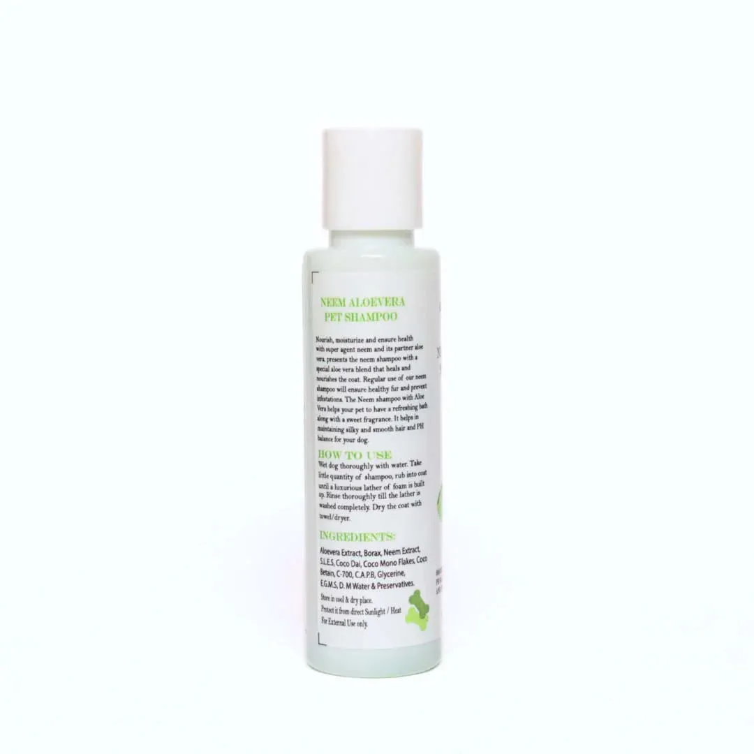 Neem Aloe Vera Pet Shampoo - 100 ml