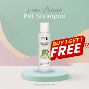 Neem Aloe Vera Pet Shampoo - 100 ml