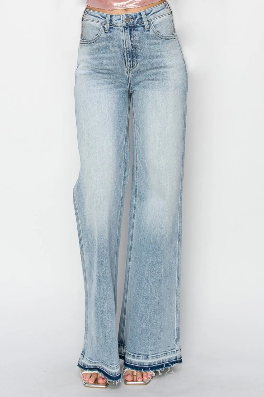 Nevaeh High Rise Wide Leg Jeans