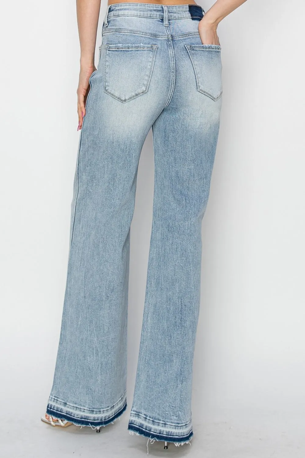 Nevaeh High Rise Wide Leg Jeans