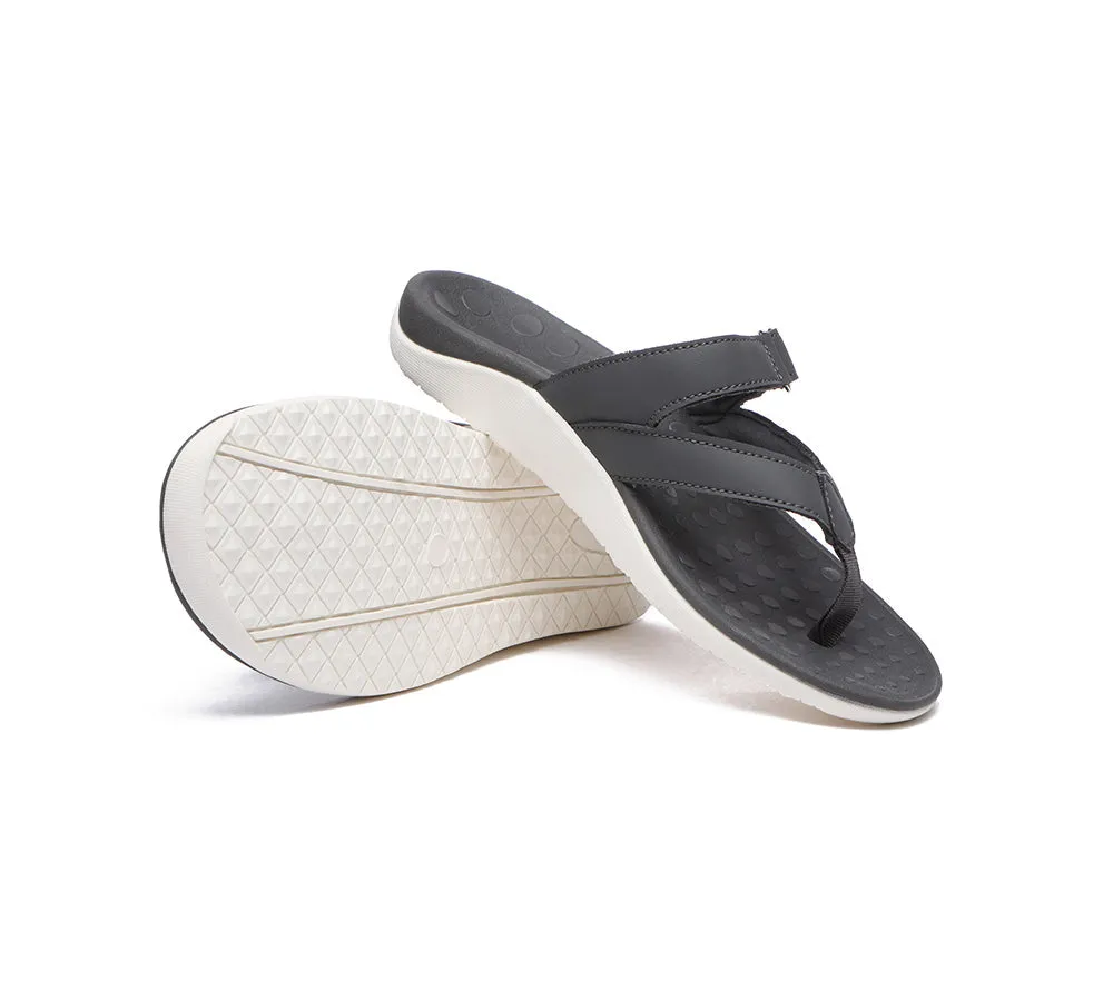 Orthotic Thongs Arch Support Hook And Loop Adjustable Straps