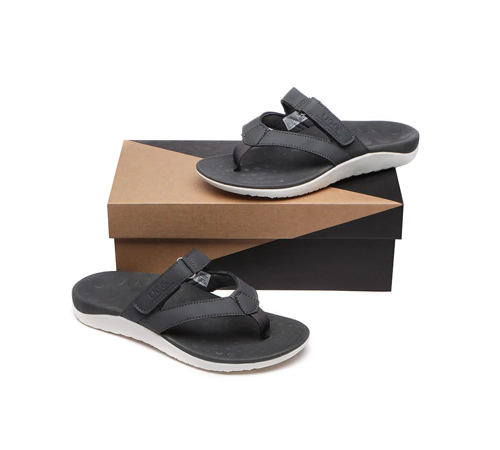 Orthotic Thongs Arch Support Hook And Loop Adjustable Straps