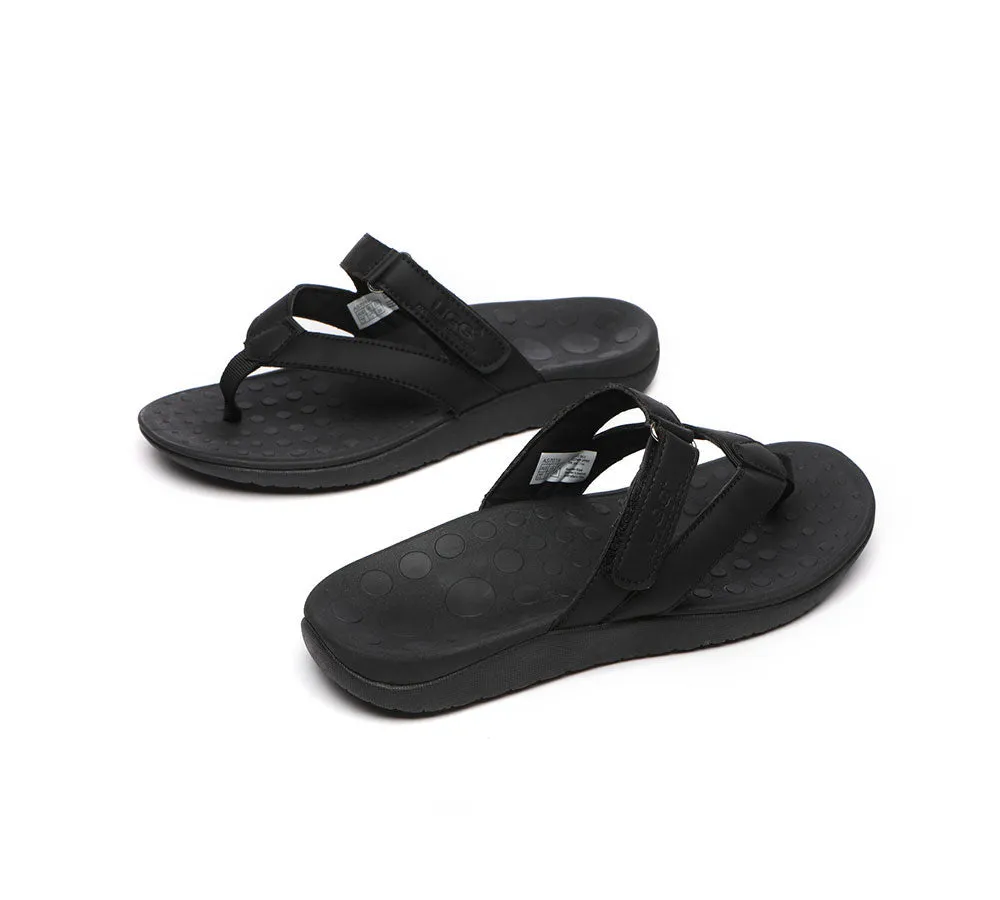 Orthotic Thongs Arch Support Hook And Loop Adjustable Straps
