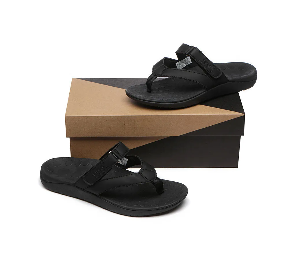 Orthotic Thongs Arch Support Hook And Loop Adjustable Straps