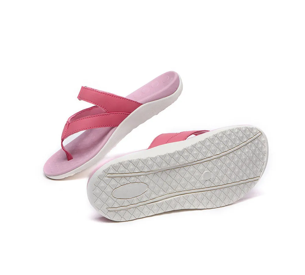 Orthotic Thongs Arch Support Hook And Loop Adjustable Straps