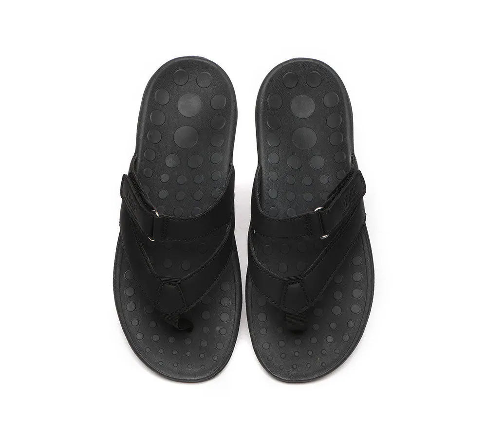 Orthotic Thongs Arch Support Hook And Loop Adjustable Straps