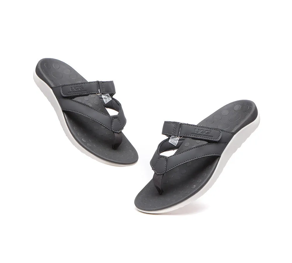 Orthotic Thongs Arch Support Hook And Loop Adjustable Straps