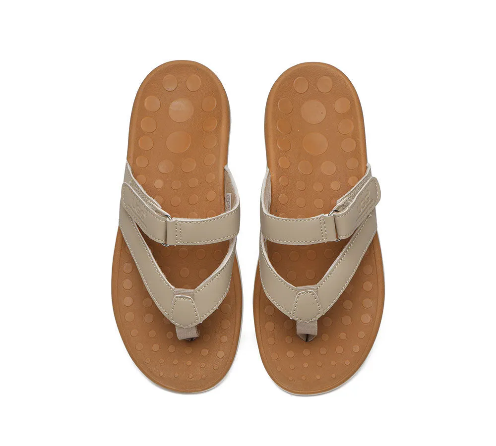 Orthotic Thongs Arch Support Hook And Loop Adjustable Straps