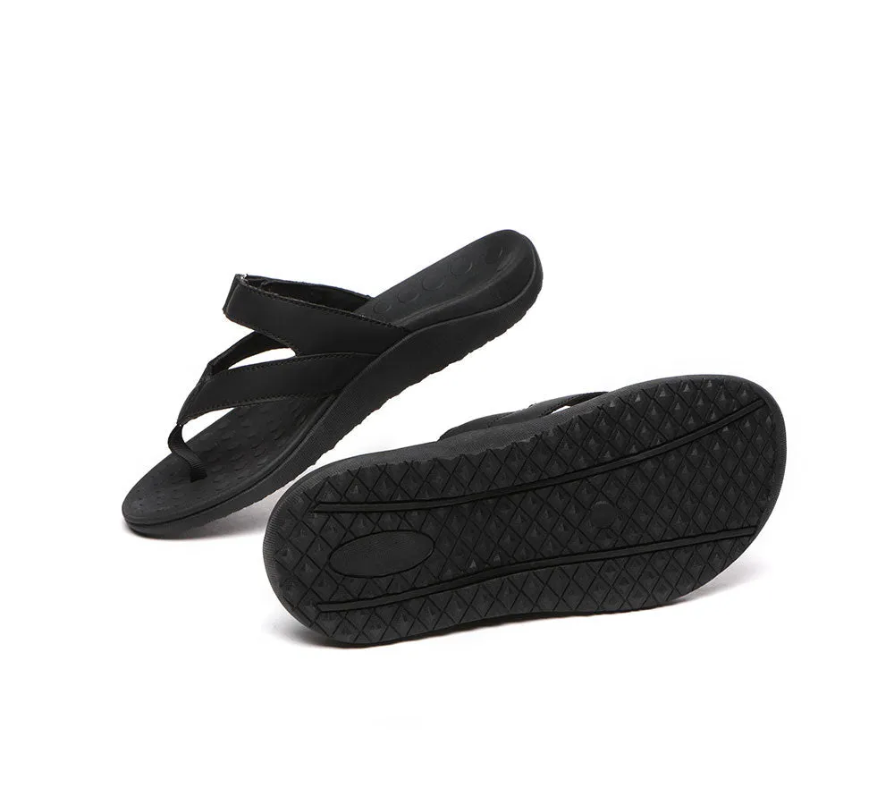Orthotic Thongs Arch Support Hook And Loop Adjustable Straps