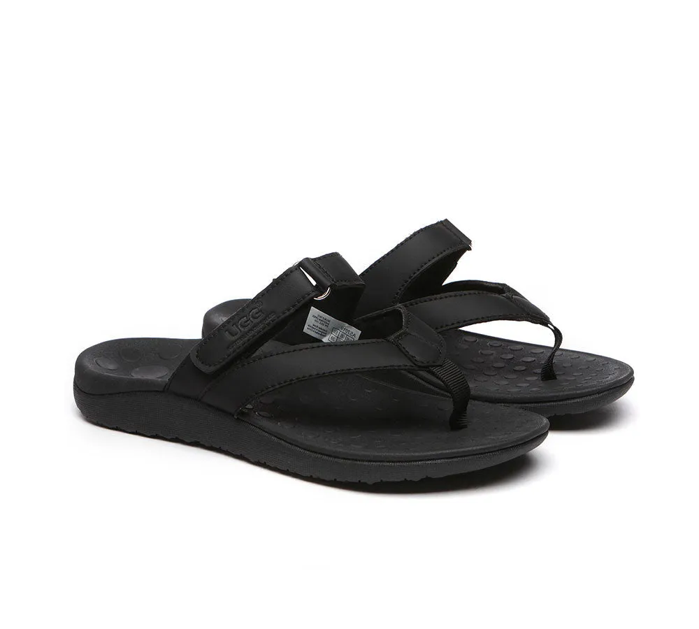 Orthotic Thongs Arch Support Hook And Loop Adjustable Straps