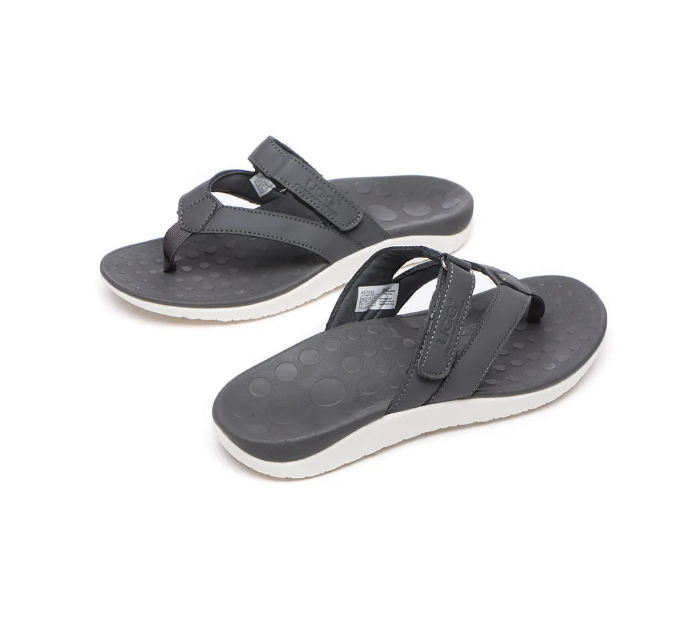 Orthotic Thongs Arch Support Hook And Loop Adjustable Straps