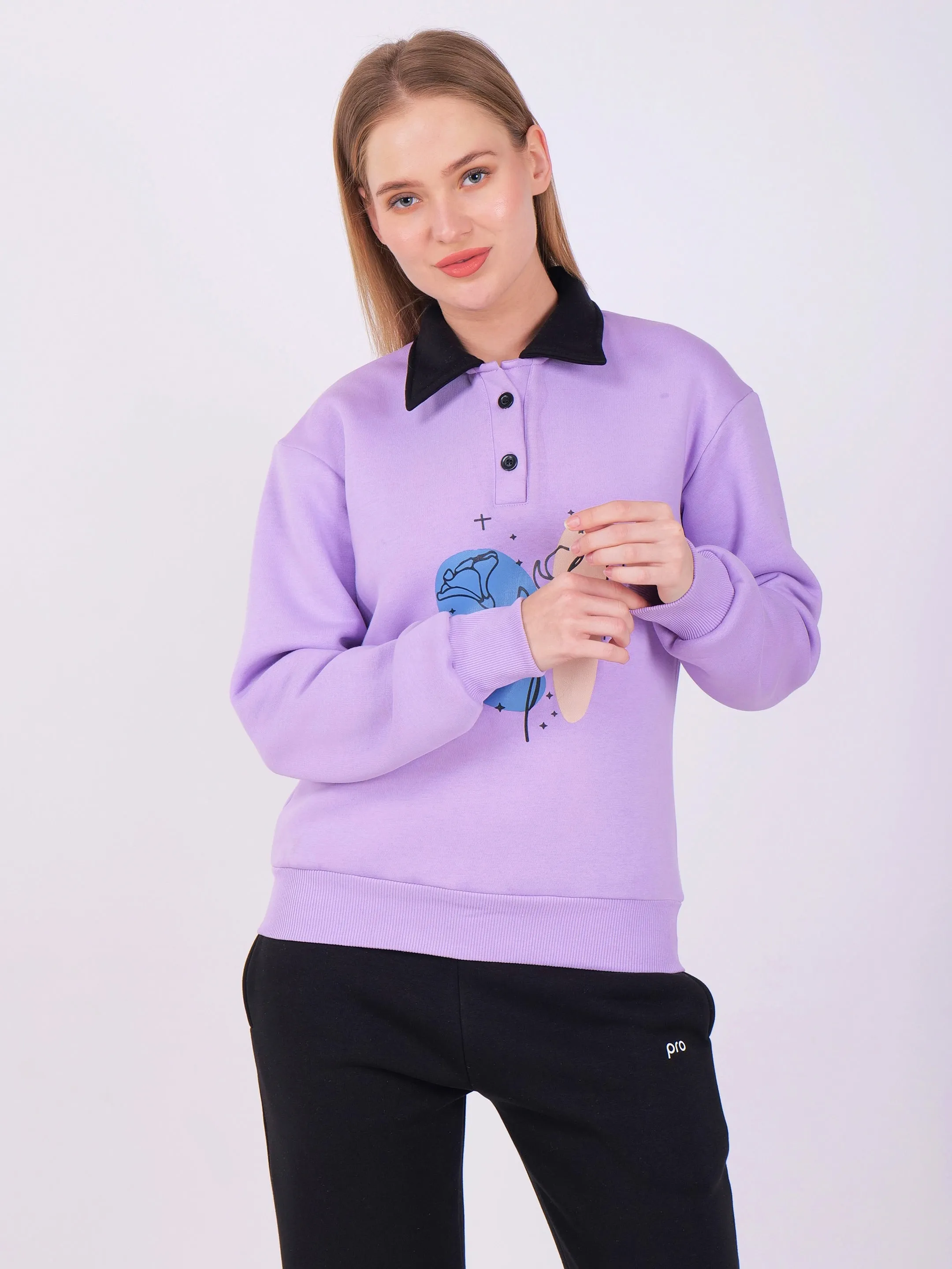 Pastel Bloom Fleece Co-Ord