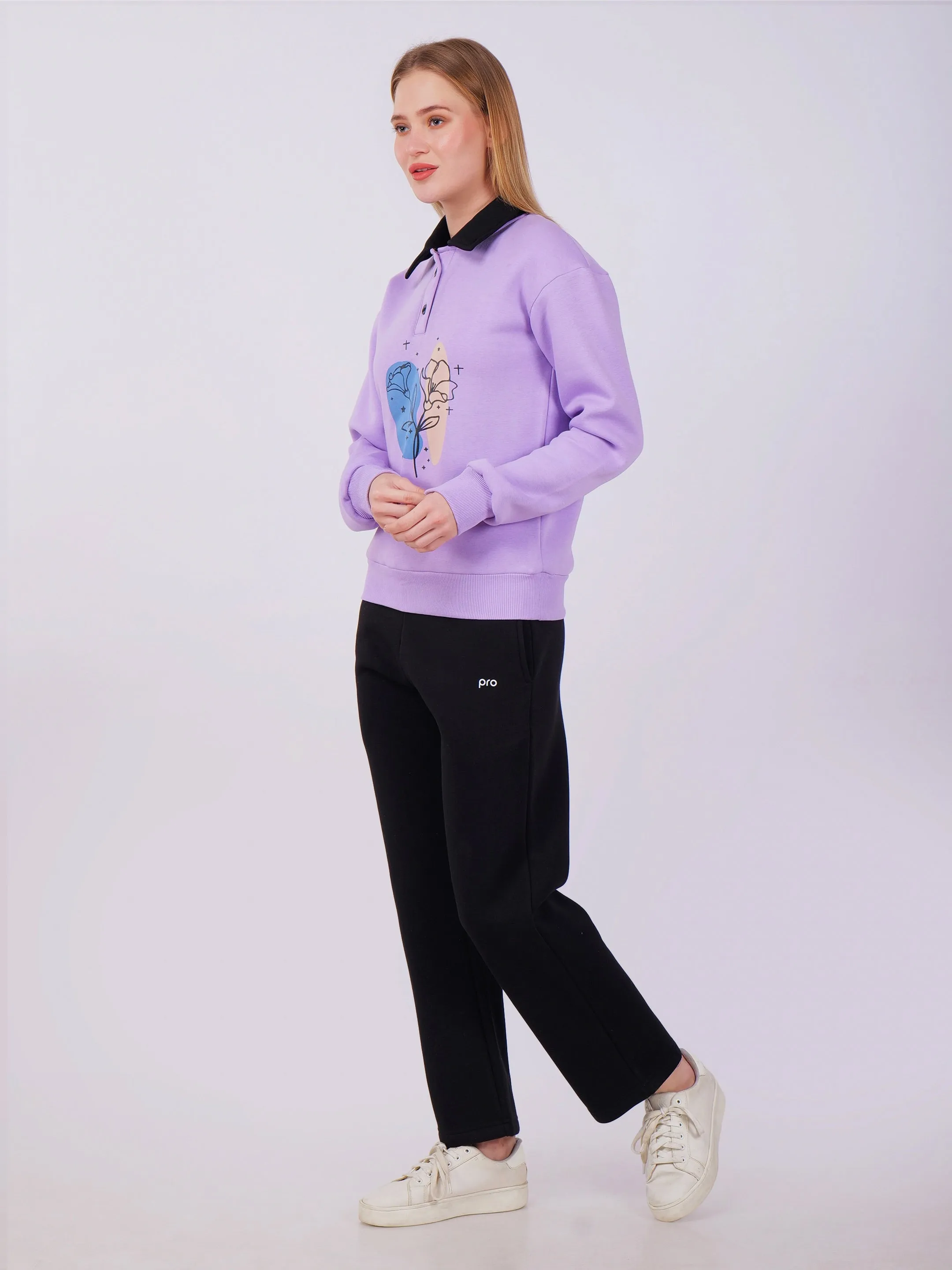 Pastel Bloom Fleece Co-Ord